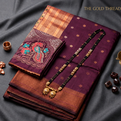 Heritage Elegance: The Royal Purple Silk Collection